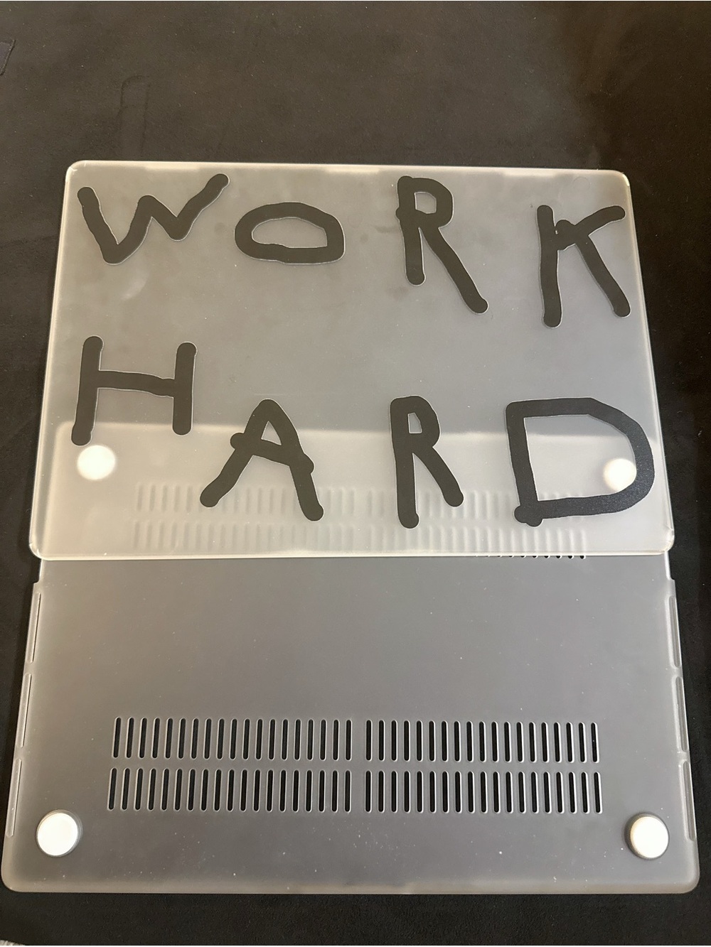 CASETiFY MacBook Pro 16" Hard Case "Work Hard" – M1/M2/M3 Pro & Max